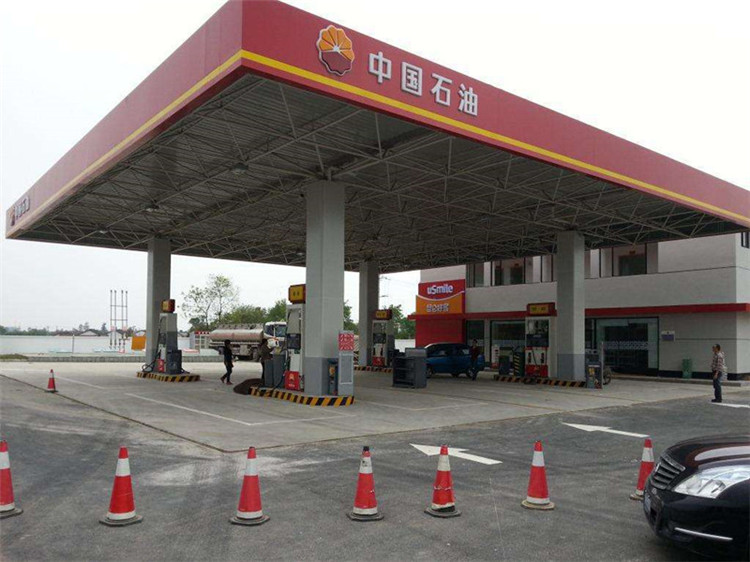 双滦区加油站钢结构网架案例20